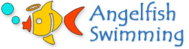 Angelfish Swimming Logo